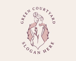 Sexy Floral Feminine logo design