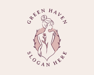 Sexy Floral Feminine logo design