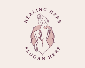 Sexy Floral Feminine logo design