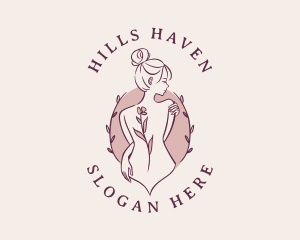 Sexy Floral Feminine logo design