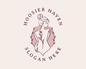 Sexy Floral Feminine logo design