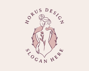 Sexy Floral Feminine logo design