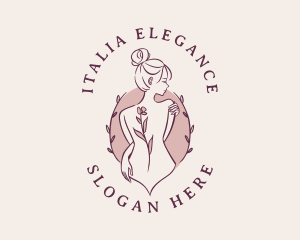 Sexy Floral Feminine logo design