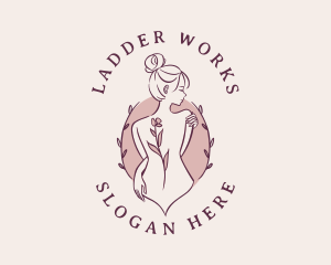 Sexy Floral Feminine logo design