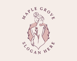 Sexy Floral Feminine logo design