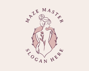 Sexy Floral Feminine logo design