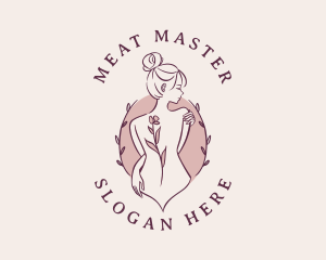 Sexy Floral Feminine logo design