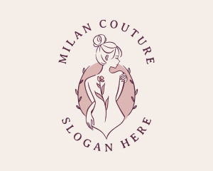 Sexy Floral Feminine logo design