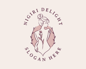 Sexy Floral Feminine logo design