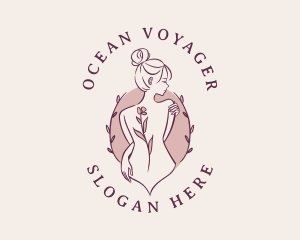 Sexy Floral Feminine logo design