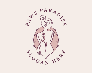 Sexy Floral Feminine logo design