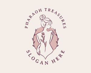 Sexy Floral Feminine logo design