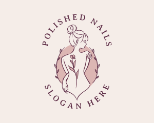 Sexy Floral Feminine logo design