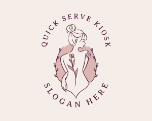 Sexy Floral Feminine logo design