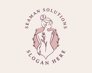 Sexy Floral Feminine logo design