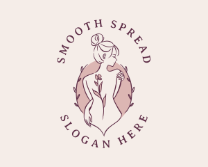 Sexy Floral Feminine logo design