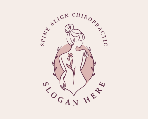 Sexy Floral Feminine logo design