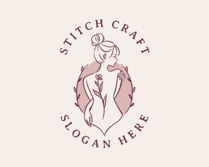 Sexy Floral Feminine logo design