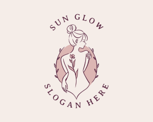 Sexy Floral Feminine logo design