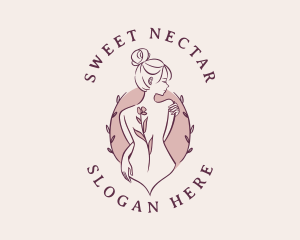 Sexy Floral Feminine logo design