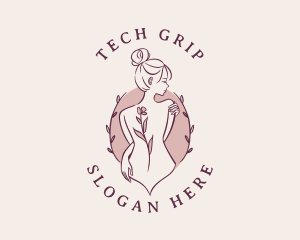 Sexy Floral Feminine logo design