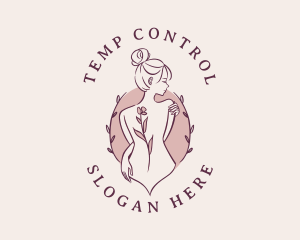 Sexy Floral Feminine logo design