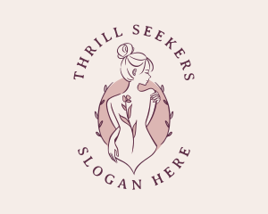 Sexy Floral Feminine logo design