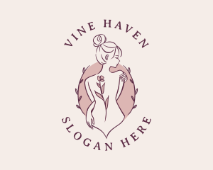 Sexy Floral Feminine logo design