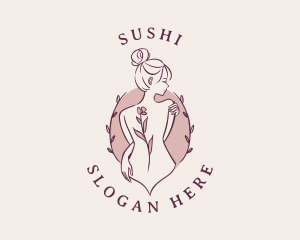 Sexy Floral Feminine logo design