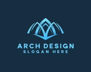 Arch - Arch Structure Architecture logo design