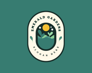 Garden Farm Landscaping logo design