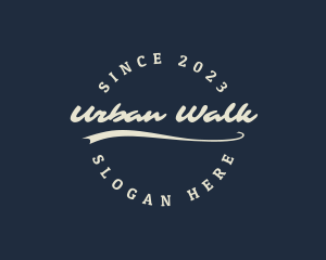 Urban Clothing Business logo design