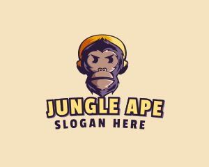 Ape - Monkey Ape Gaming logo design