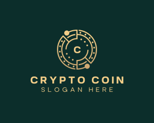 Cryptocurrency - Cryptocurrency Digital Tech logo design