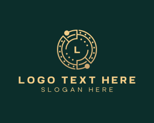 Cryptocurrency - Cryptocurrency Digital Tech logo design