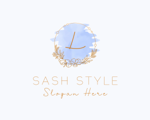 Floral Watercolor Styling logo design