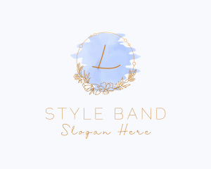 Floral Watercolor Styling logo design