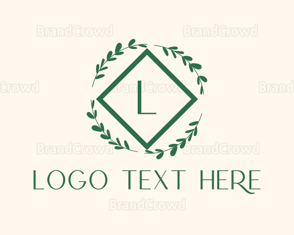 Fresh Wreath Lettermark Logo