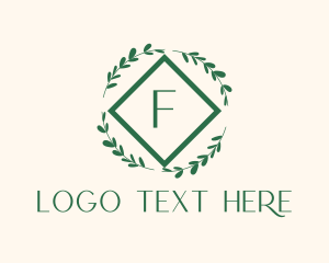 Fresh Wreath Lettermark  logo design