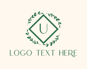 Fresh Wreath Lettermark  logo design