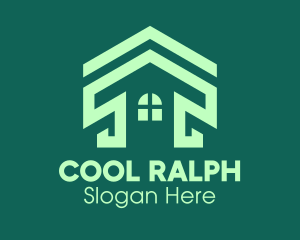 Real Estate - Green Real Estate Home logo design