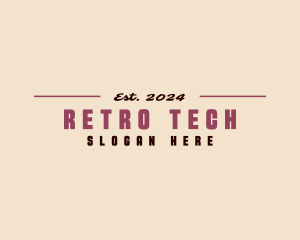 Retro Generic Professional logo design