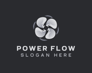 Industrial Propeller Fan logo design