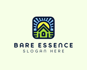 Sunset Green House logo design