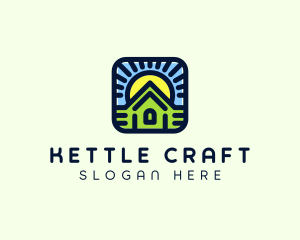 Sunset Green House logo design