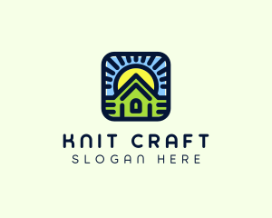 Sunset Green House logo design