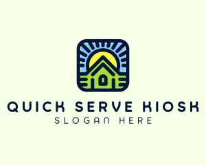 Sunset Green House logo design