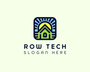 Sunset Green House logo design