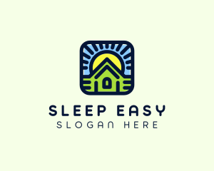 Sunset Green House logo design