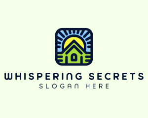 Sunset Green House logo design